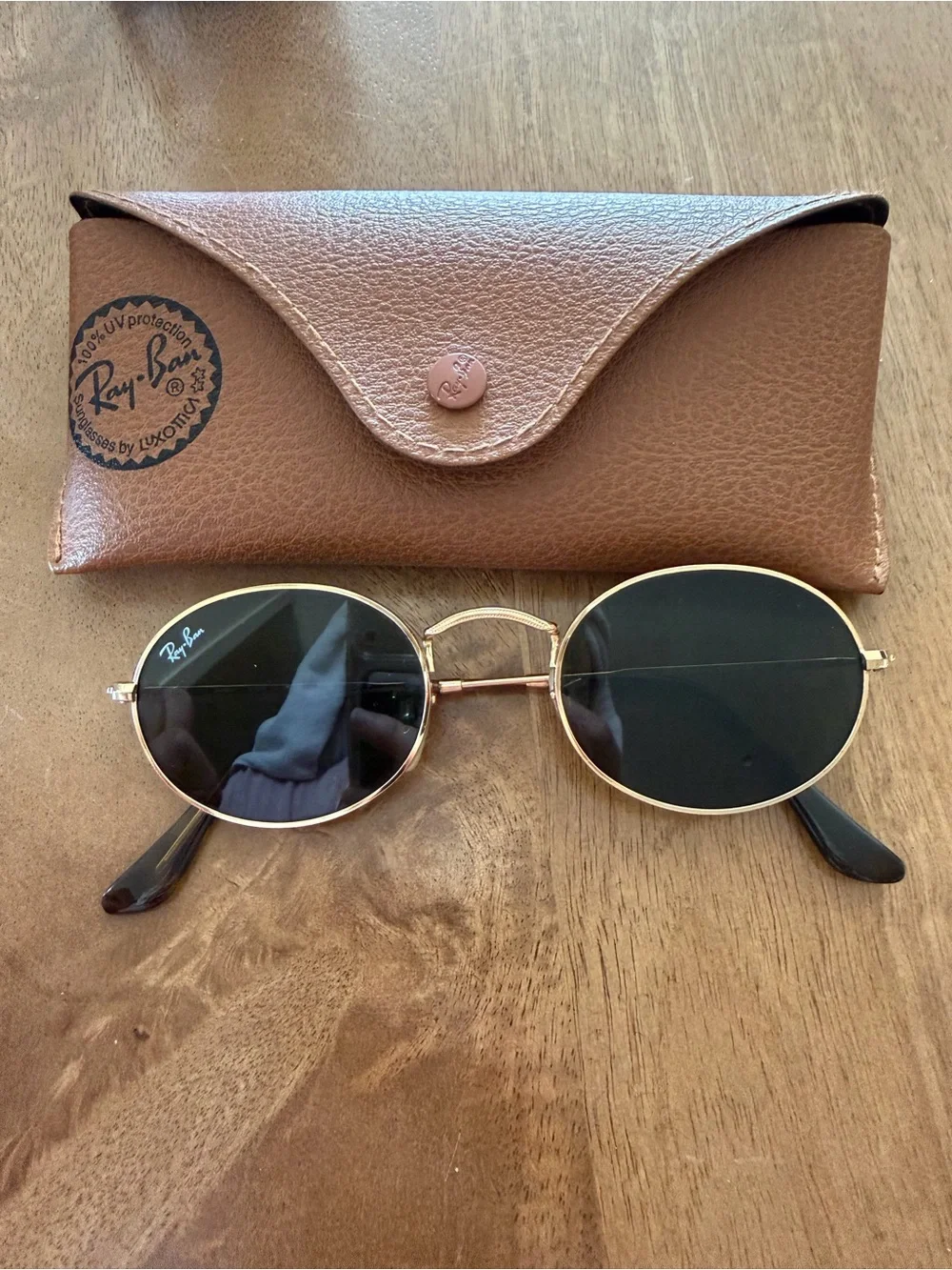 Ray-Ban Oval Metal Sunglasses